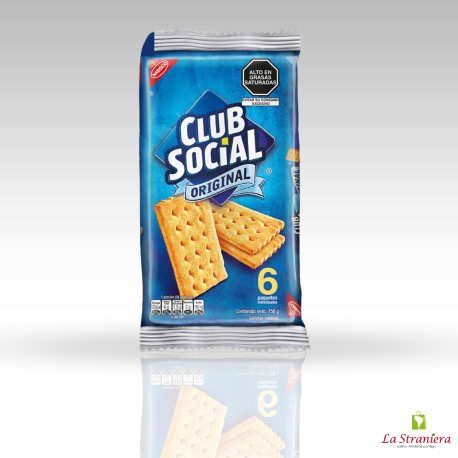 Galleta Club Social 6 Un 156 Gr