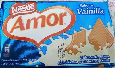 Amor Wafer Vainilla 100 Gr