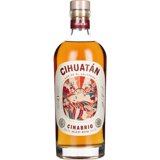 Cihuatan Ron Cinabrio 12 Years 70 Cl